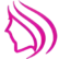 Logo of PinkLady KL featuring a feminine silhouette with flowing pink lines representing hair and elegance.